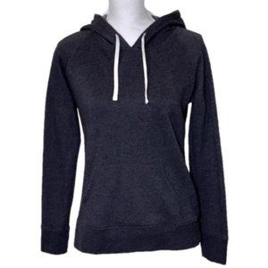 Old Navy Dark Charcoal Fleece Hoodie Size Small
